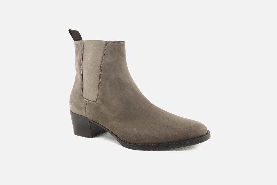 Women Artami | Artami - Colombus Stone Ankle Boots On Labotte