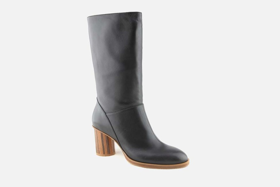 Women Atelier Content | Atelier Content - Virginia Black Ankle Boots On Labotte