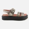 Women Hirica | Hirica - Fidji Metal Sandals On Labotte