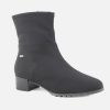 Women Hōgl | Hogl - Hermina Gtx Noir Ankle Boots On Labotte