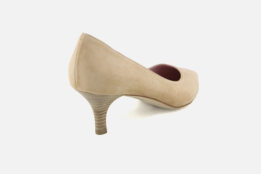 Women Laura Agosti | Laura Agosti - Merveille Daim Sandy Pumps On Labotte