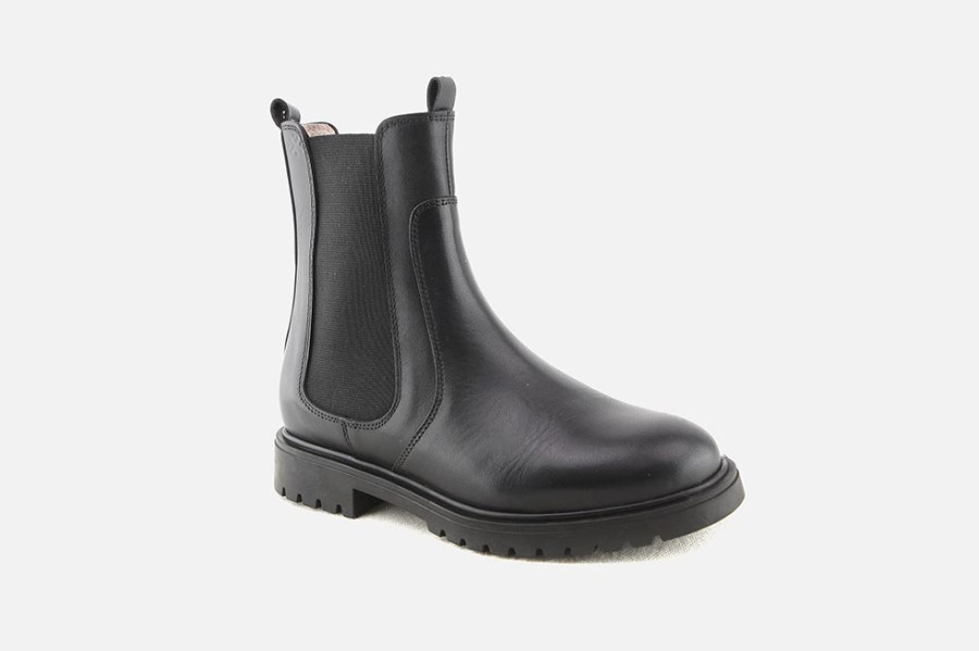 Girls Acebos | Acebos - Anouk Noir Ankle Boots On Labotte