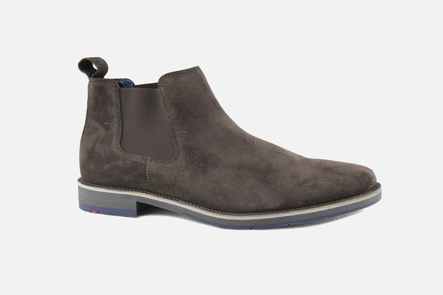 Men LLOYD | Lloyd - Leon Chelsea Dark Brown Ankle Boots On Labotte