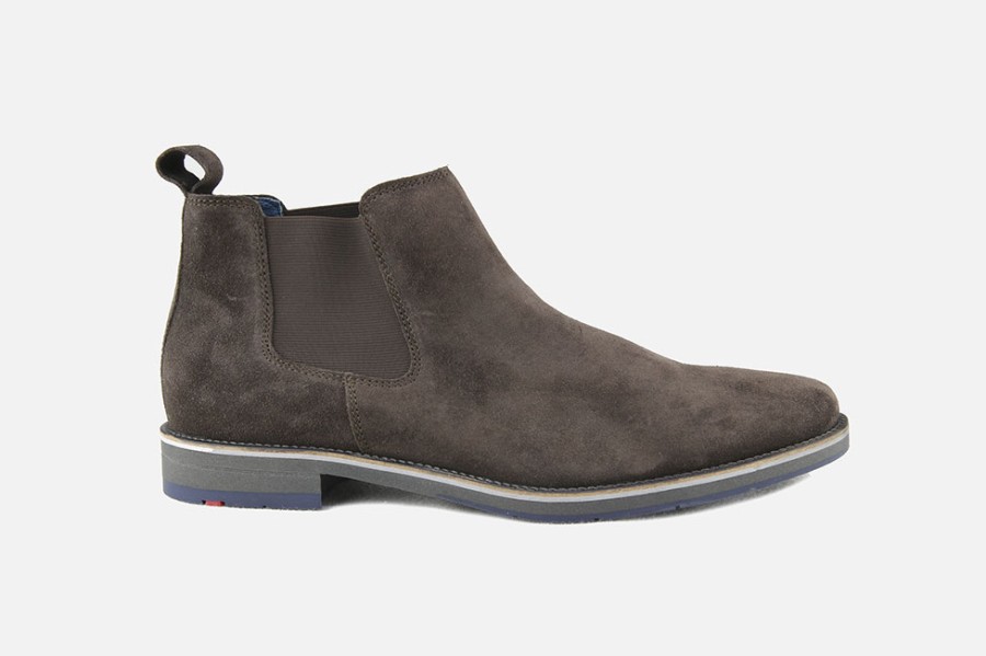 Men LLOYD | Lloyd - Leon Chelsea Dark Brown Ankle Boots On Labotte