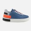 Boys Romagnoli | Romagnoli - Musty Blue Lace-Up Shoes On Labotte