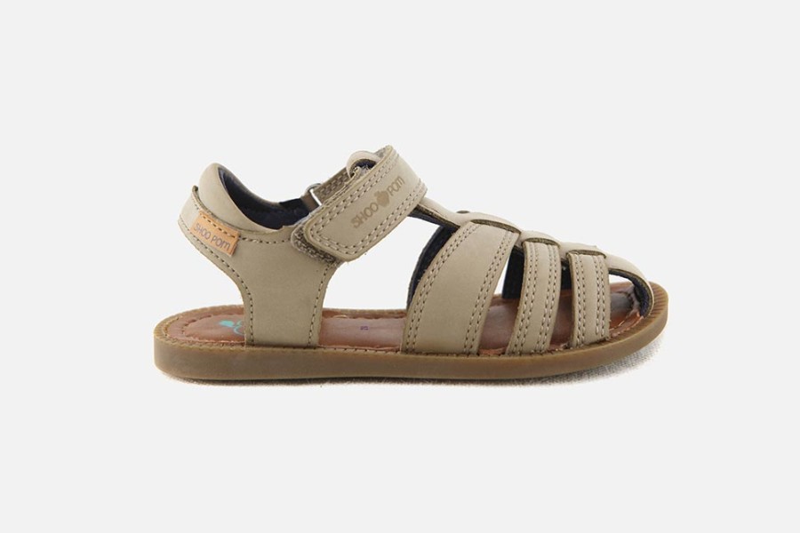 Boys Shoo Pom | Shoo Pom - Solar Tonton Terra Sandals On Labotte