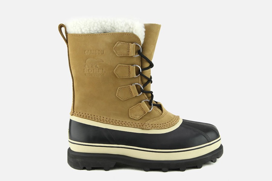 Men Sorel | Sorel - Caribou Buff Lace-Up Boots On Labotte