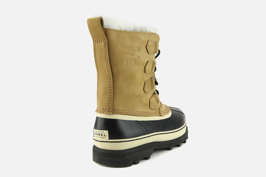 Men Sorel | Sorel - Caribou Buff Lace-Up Boots On Labotte