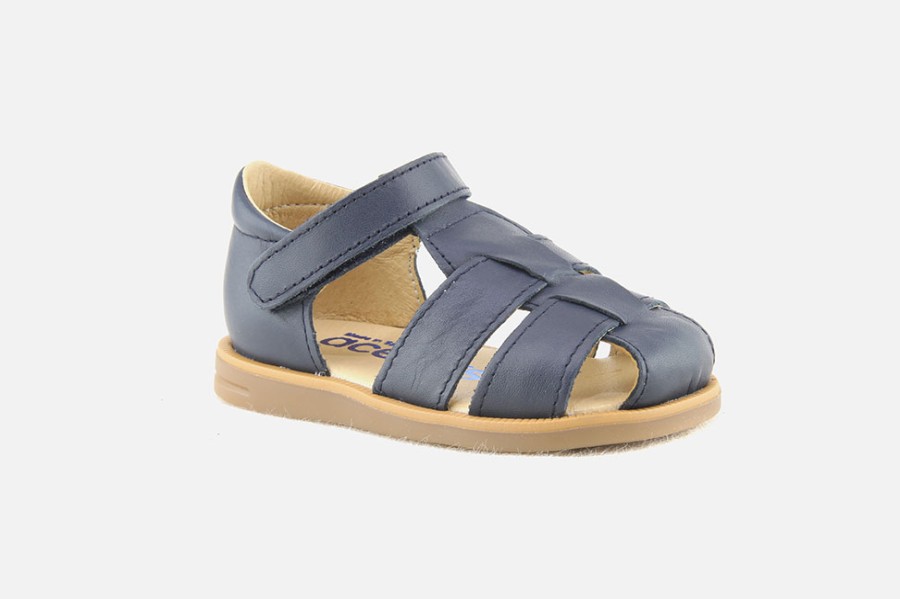 Boys Acebos | Acebos - Aristote Bleu Sandals On Labotte