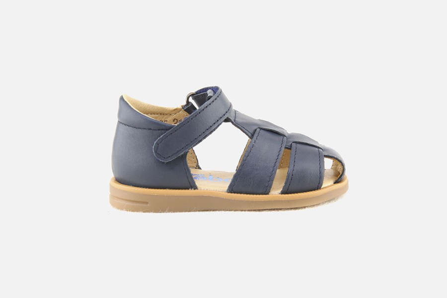 Boys Acebos | Acebos - Aristote Bleu Sandals On Labotte