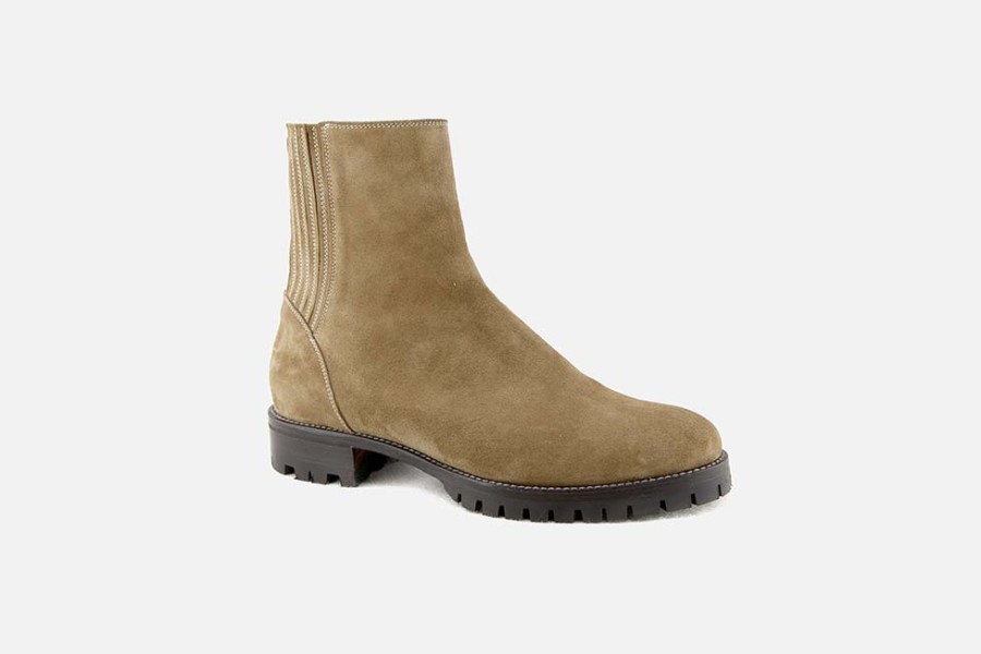 Women Artami | Artami - Colden Honey Ankle Boots On Labotte