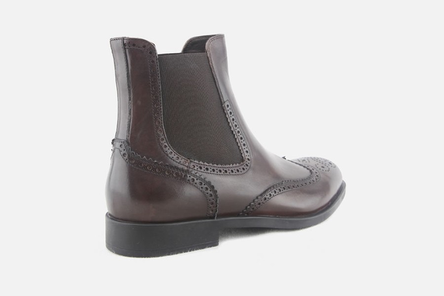 Men Fratelli Rossetti | Fratelli Rossetti - Reggio Brown Ankle Boots On Labotte