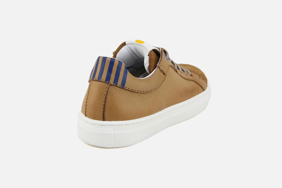 Boys Romagnoli | Romagnoli - Loustic Cognac Lace-Up Shoes On Labotte