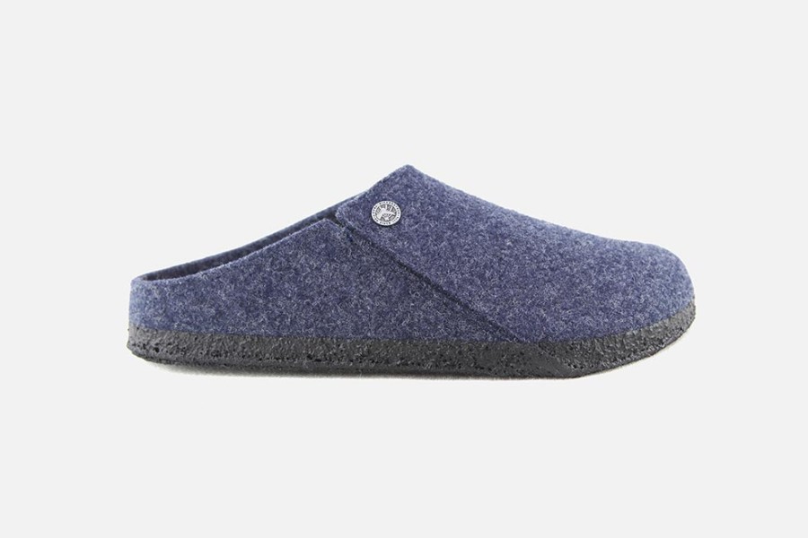 Men Birkenstock | Birkenstock - Zermatt Blue Man Low Slippers On Labotte