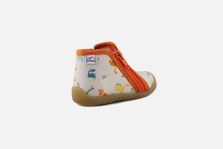 Boys Bellamy | Bellamy - Dino Multi High Slippers On Labotte