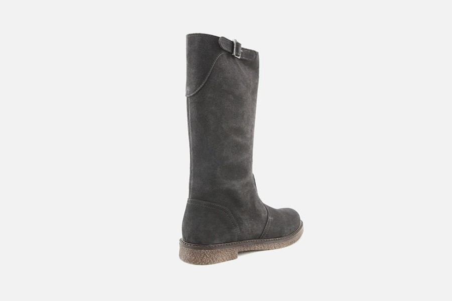 Girls Lunella | Lunella - Laramie Choco Boots On Labotte