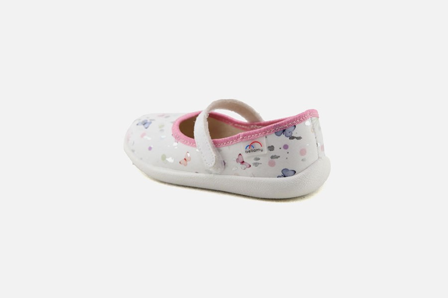 Girls Bellamy | Bellamy - Butterfly Baby Low Slippers On Labotte