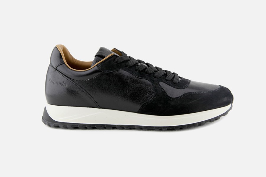 Men Barracuda | Barracuda - Brisbane Black Sneakers On Labotte