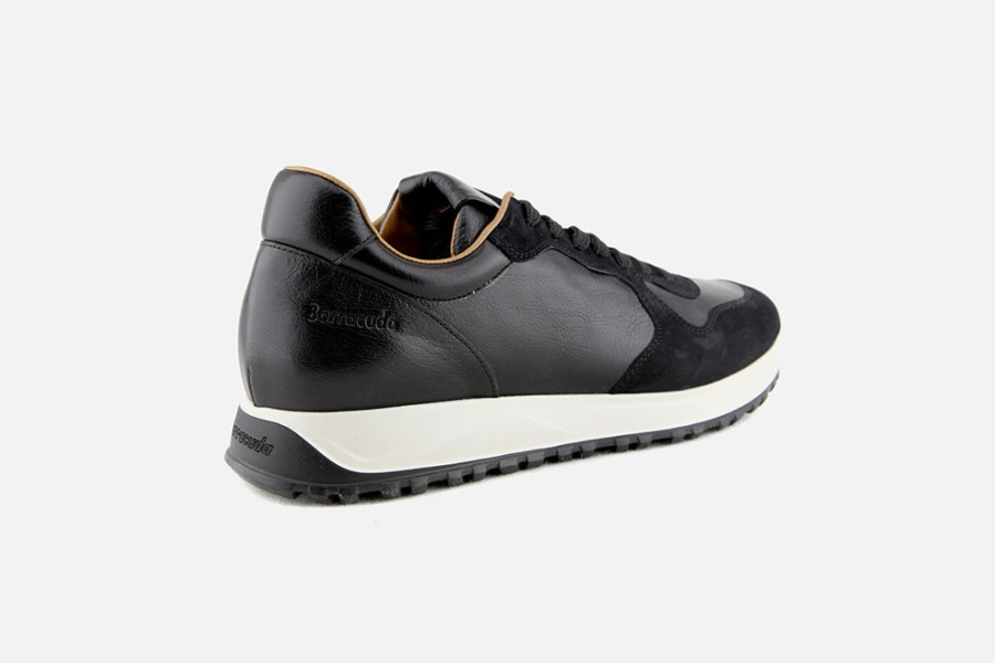 Men Barracuda | Barracuda - Brisbane Black Sneakers On Labotte