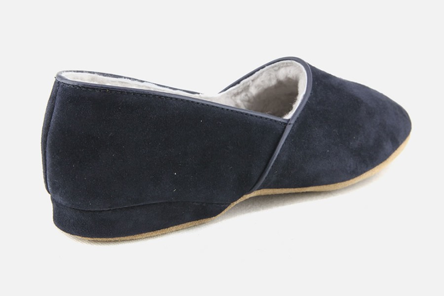 Men Draper | Draper - Andrew Blue Low Slippers On Labotte