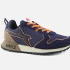 Boys W6YZ | W6Yz - Jet Navy Lace-Up Shoes On Labotte