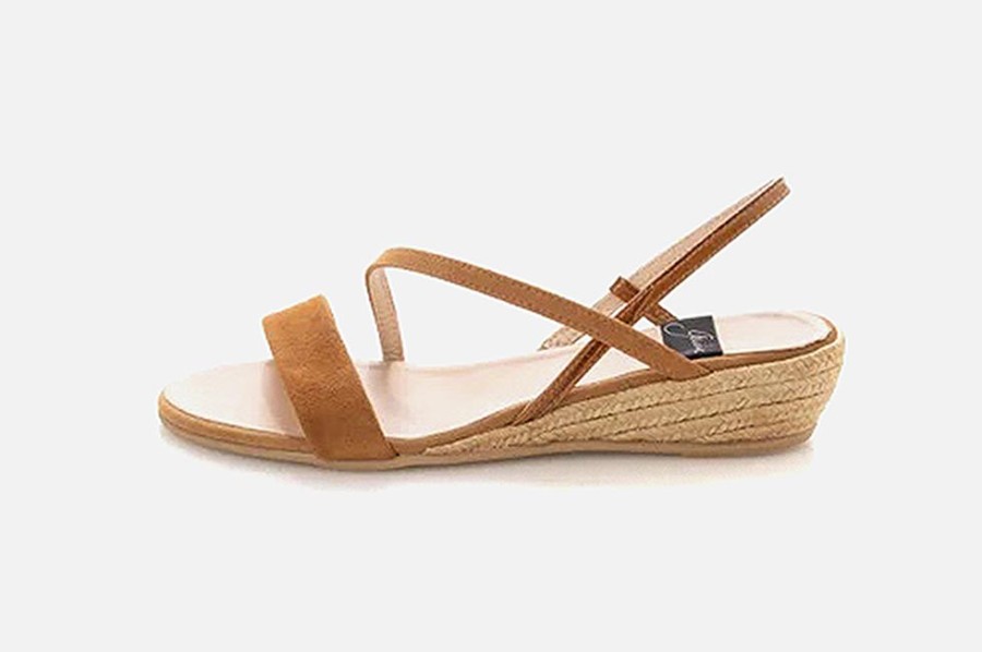 Women Gaimo | Gaimo - Gaimo Betsy Whisky Sandals On Labotte