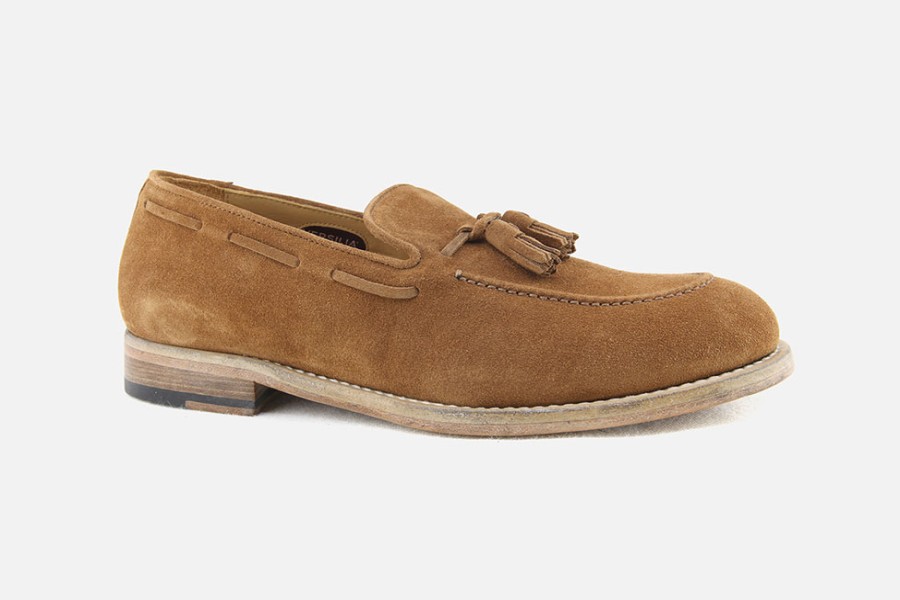 Men Sturlini | Sturlini - Soren Tabacco Loafers On Labotte