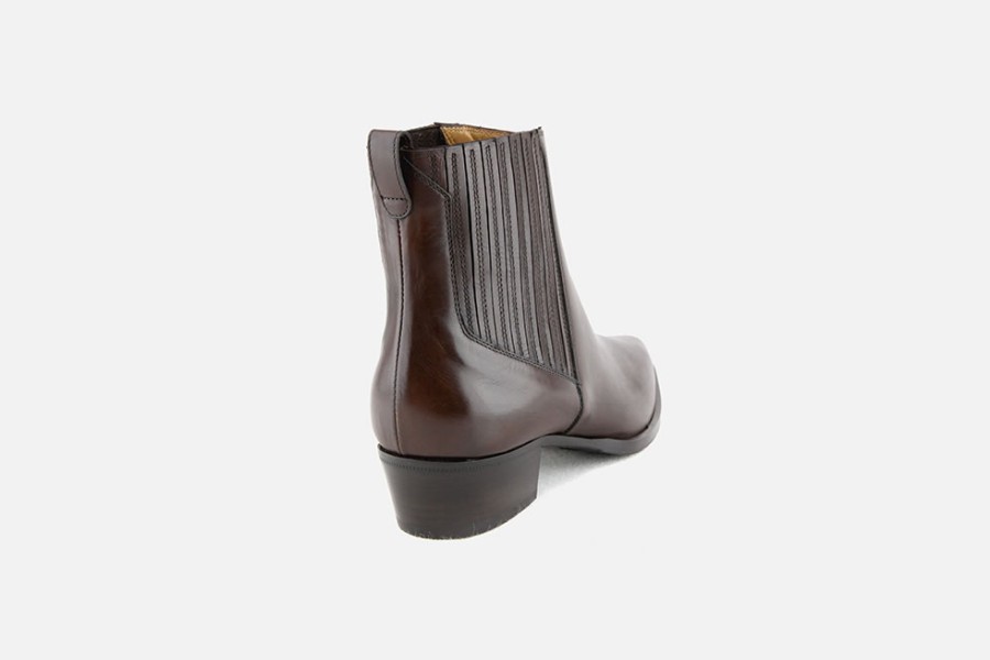 Women Artami | Artami - Tyler Choco Ankle Boots On Labotte