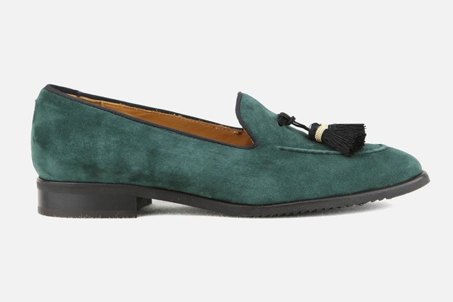 Women Amberone | Amberone - Ambassade D Vert Loafers On Labotte