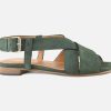 Women Artami | Artami - Okoume Forest Sandals On Labotte