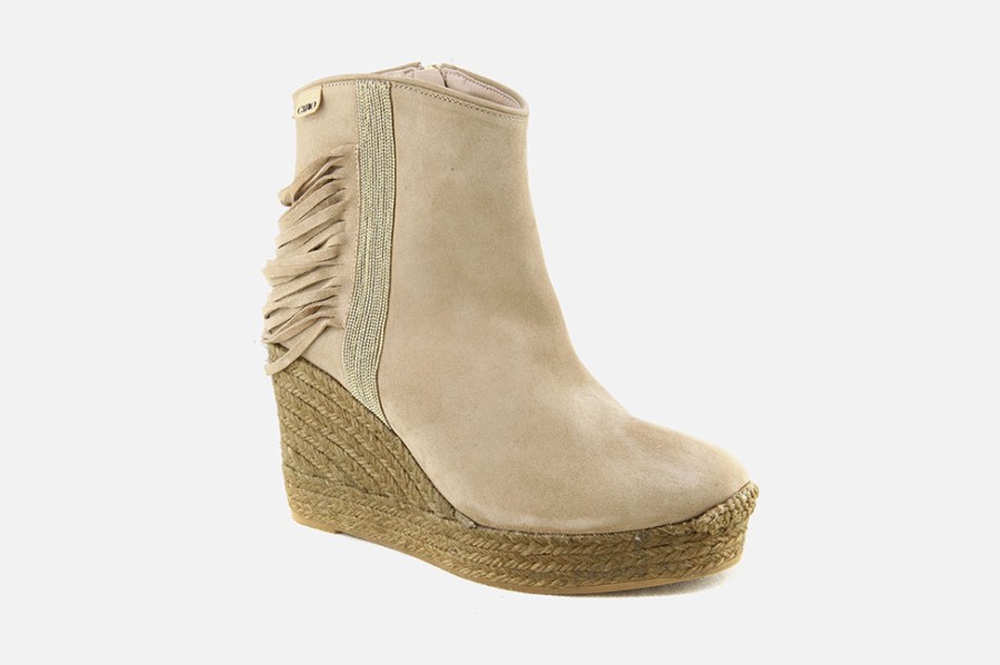 Women Gaimo | Gaimo - Gaimo Dakota Camel Ankle Boots On Labotte