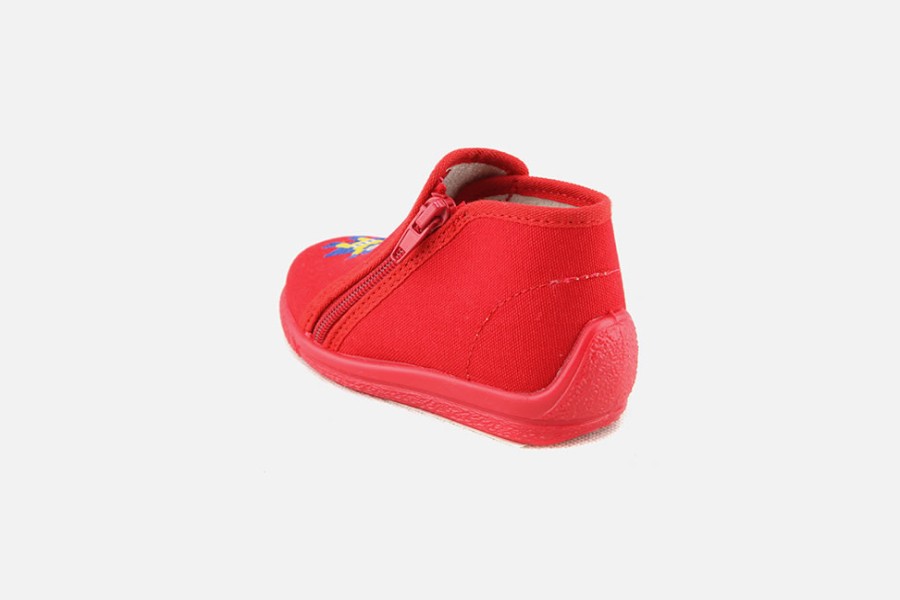 Boys Bellamy | Bellamy - Bonhomme Rouge High Slippers On Labotte