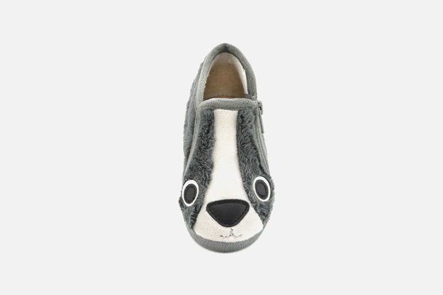 Boys Bellamy | Bellamy - Boubouille Gris High Slippers On Labotte