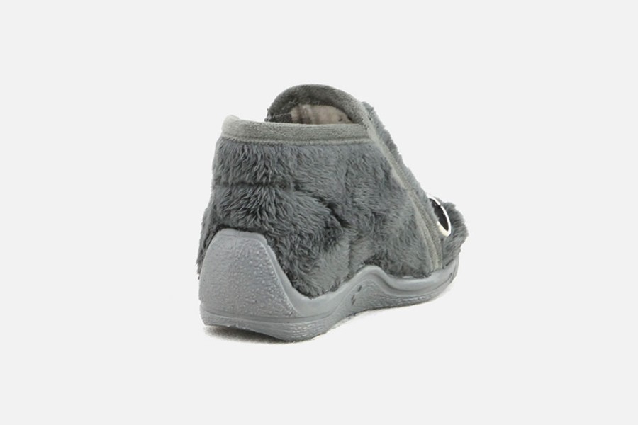 Boys Bellamy | Bellamy - Boubouille Gris High Slippers On Labotte