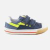 Boys Romagnoli | Romagnoli - Maxou Bleu Velcro Shoes On Labotte