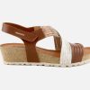 Women Mephisto | Mephisto - Renza Hazelnut Sandals On Labotte