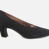 Women Mascaro | Mascaro - Milena Daim Noir Pumps On Labotte