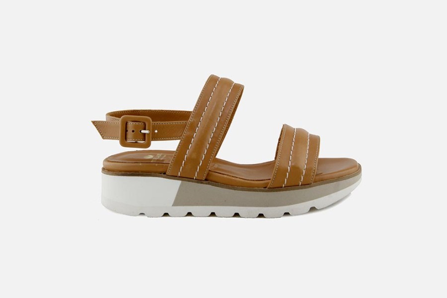 Women Torlasco | Torlasco - Torento Tabacco Sandals On Labotte