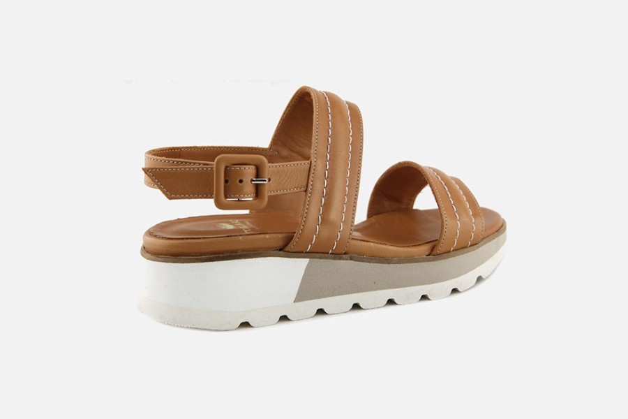 Women Torlasco | Torlasco - Torento Tabacco Sandals On Labotte