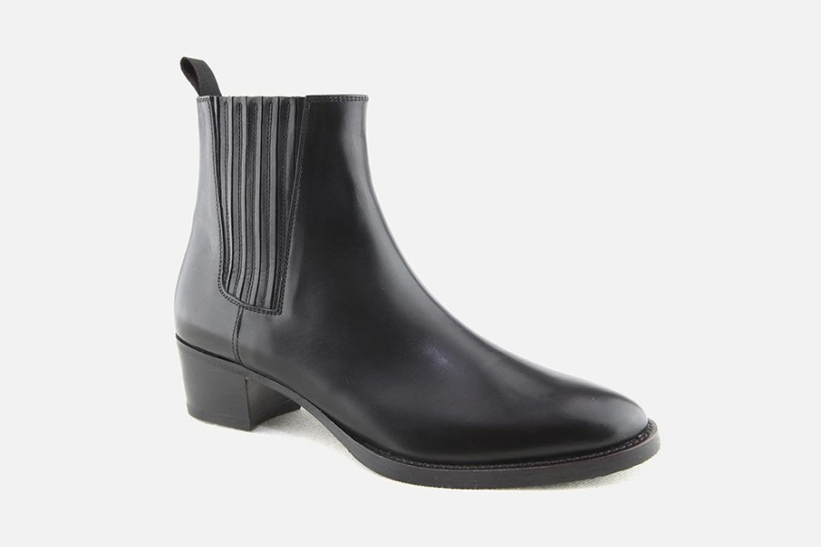 Women Artami | Artami - Colombus Black Ankle Boots On Labotte