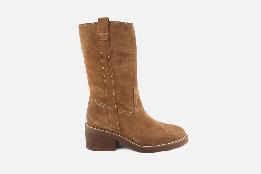 Women Alpe | Alpe - Ambler Noisette Boots On Labotte